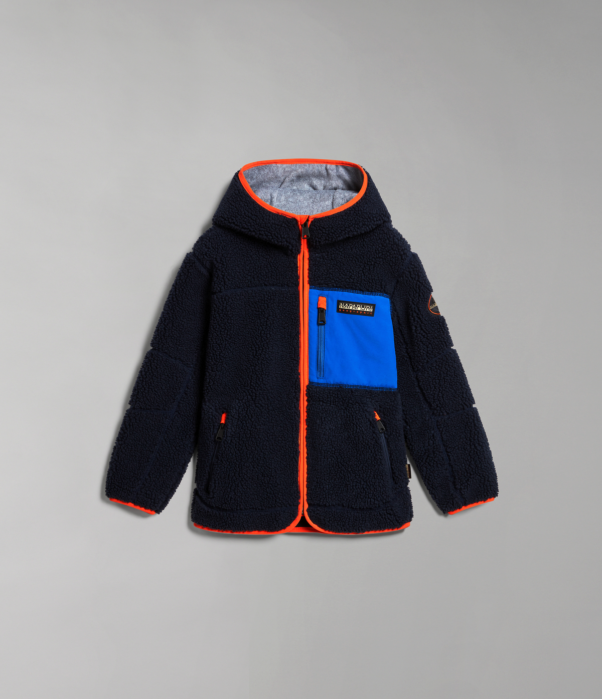 Yupik Full-Zip Fleece Hoodie (4-16 YEARS) Dark Blue - 3