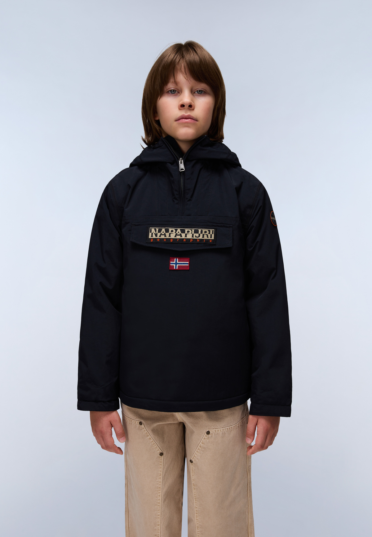 Rainforest Winter Anorak Jacket (4-16 YEARS) Black - 3