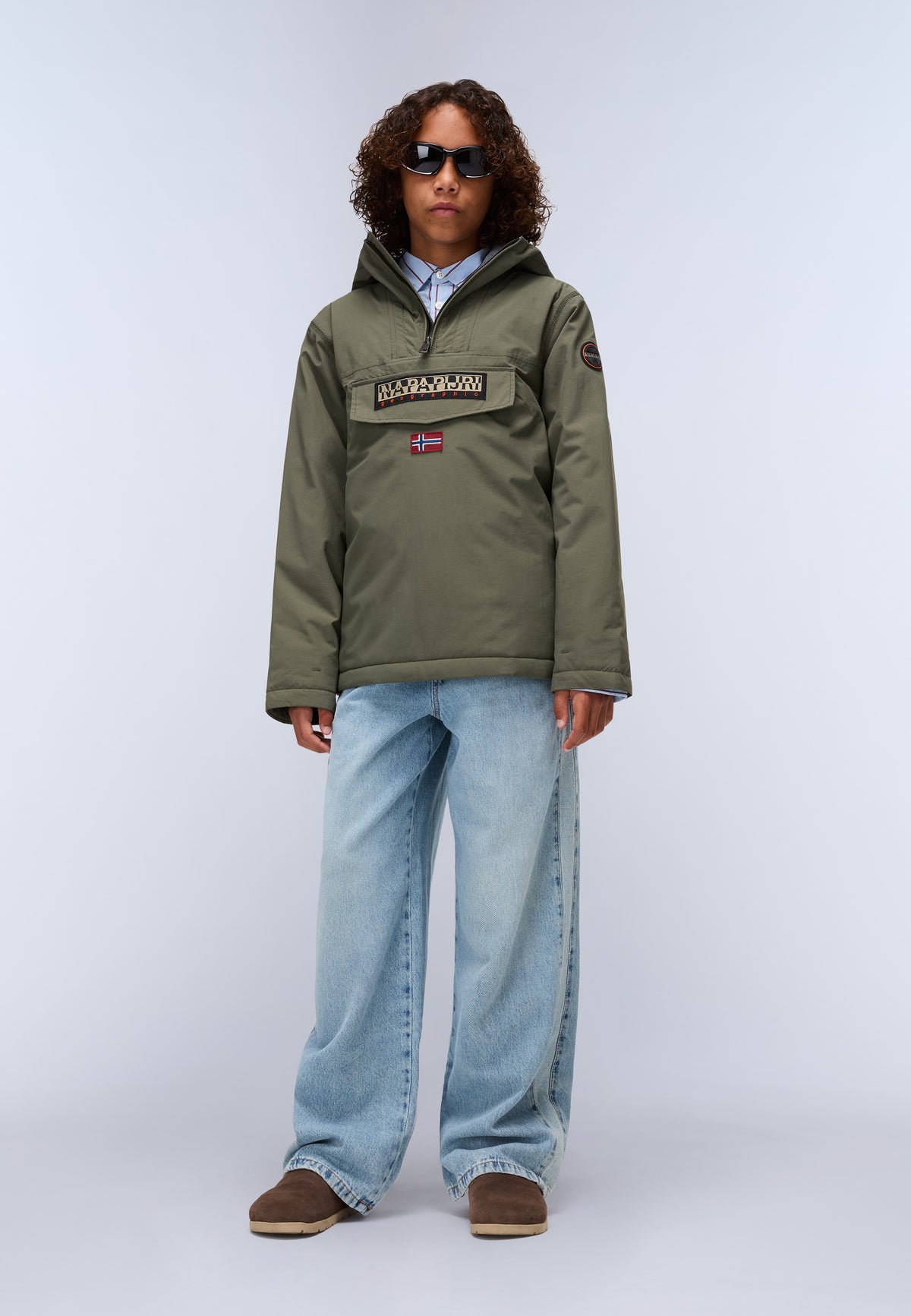 Rainforest Winter Anorak Jacket (4-16 YEARS) Green Tea Leaf - 3