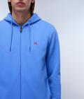 Kapuzenpullover Balis French Terry mit Reißverschluss  - 4