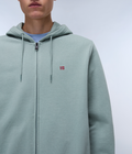 Kapuzenpullover Balis French Terry mit Reißverschluss  - 4