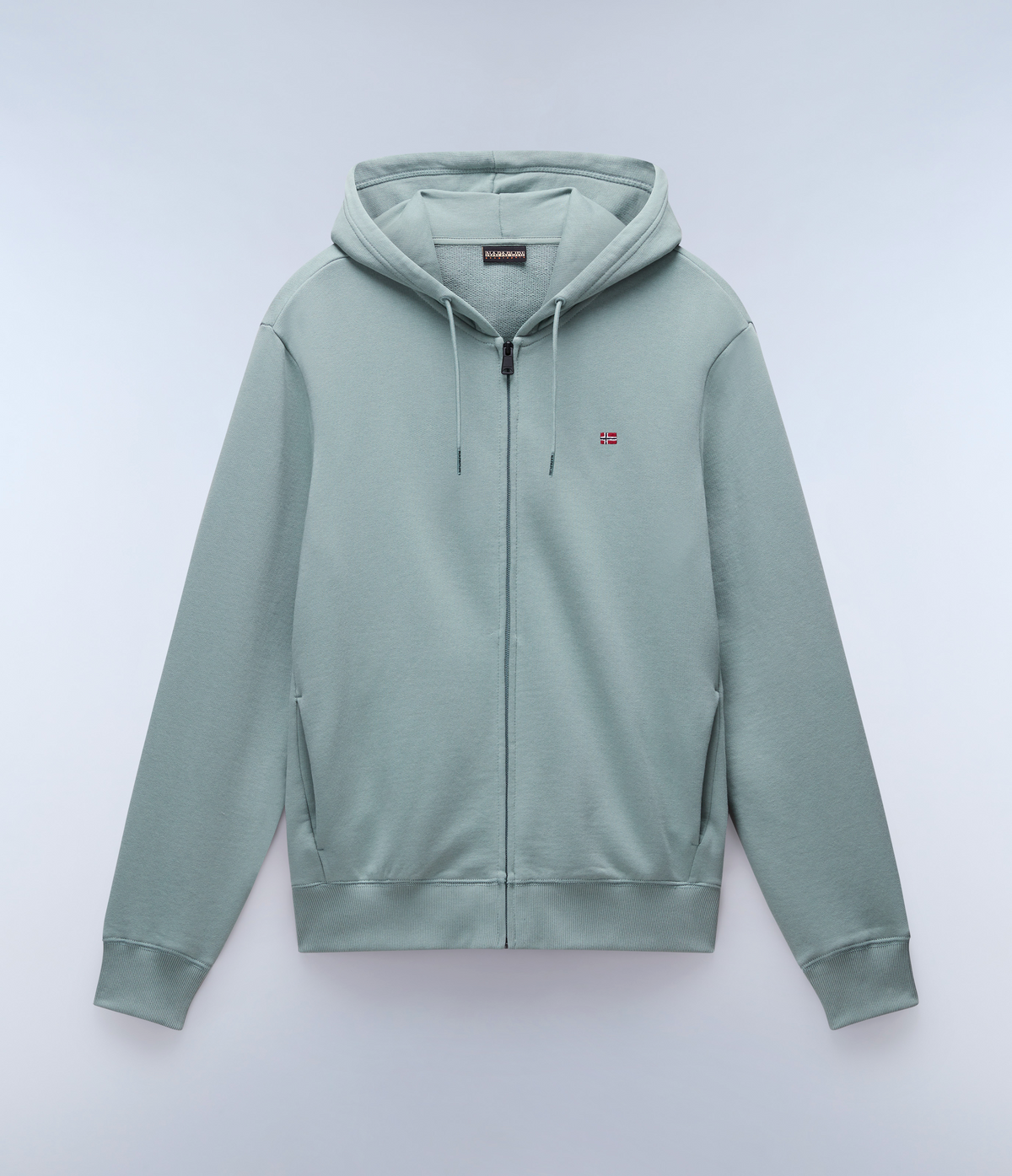 Kapuzenpullover Balis French Terry mit Reißverschluss  - 1
