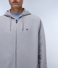 Felpa con Cappuccio e Zip Balis French Terry  - 4