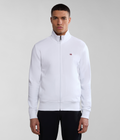 Balis French Terry Full-Zip Sweatshirt White - 1