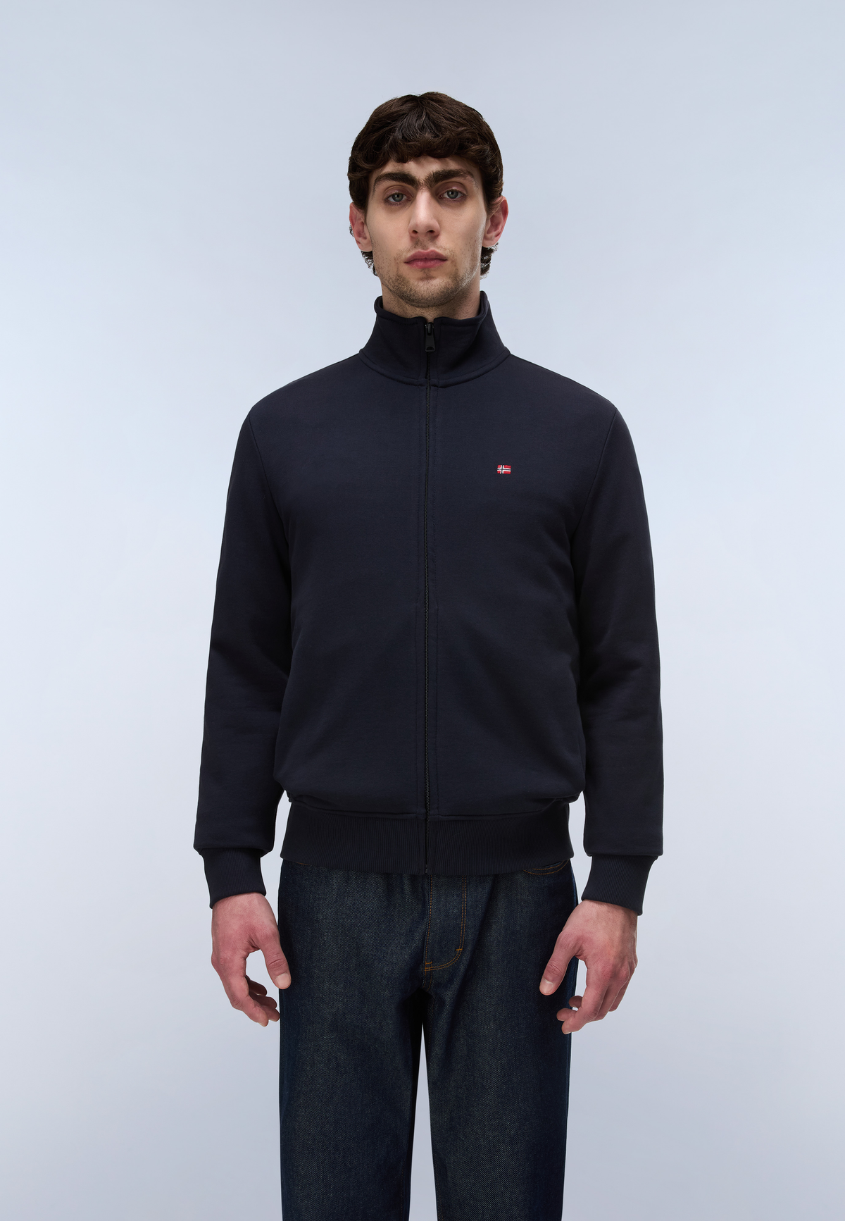 Balis French Terry Sweatshirt mit durchgehendem Reißverschluss  - 2