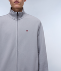 Balis French Terry Full-Zip Sweatshirt Light Grey - 4