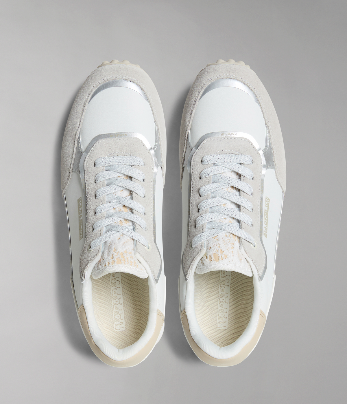 Leather Hazel Trainers White - 6