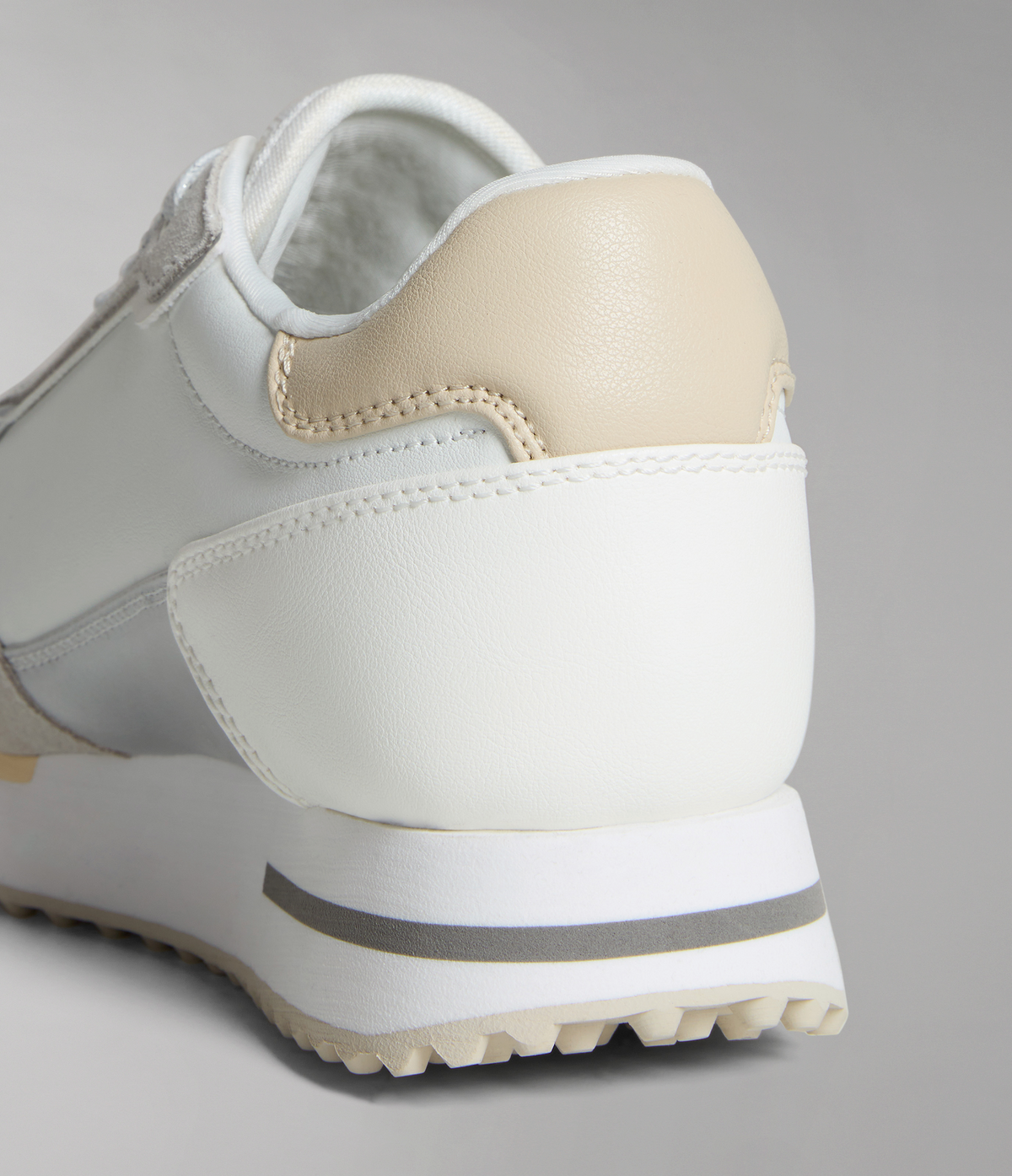 Leather Hazel Trainers White - 8