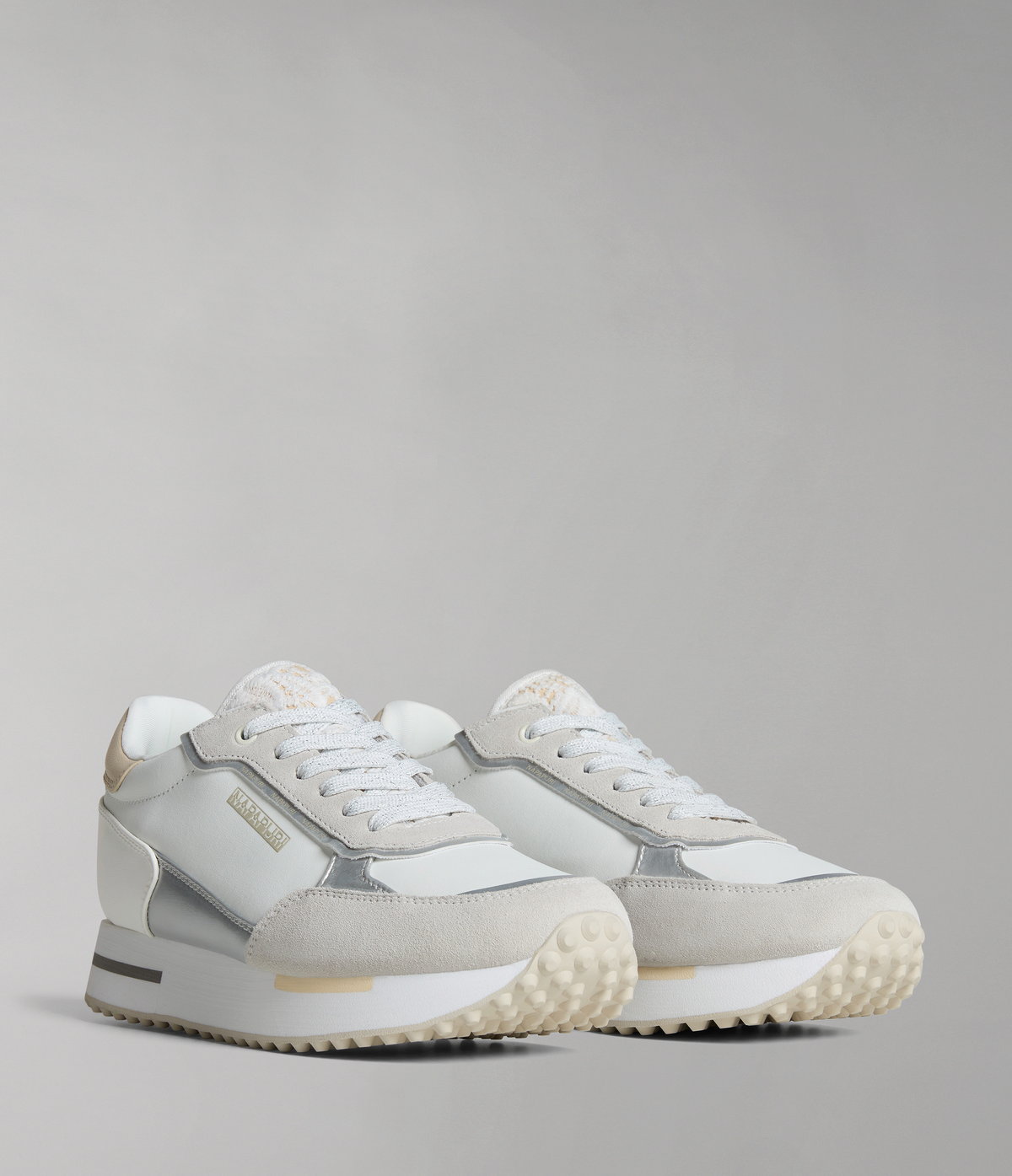 Leather Hazel Trainers White - 1