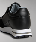 Leather Hazel Trainers Black - 8