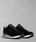 Leather Hazel Trainers Black - 1
