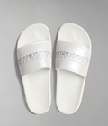 Park Camouflage Sliders White - 1