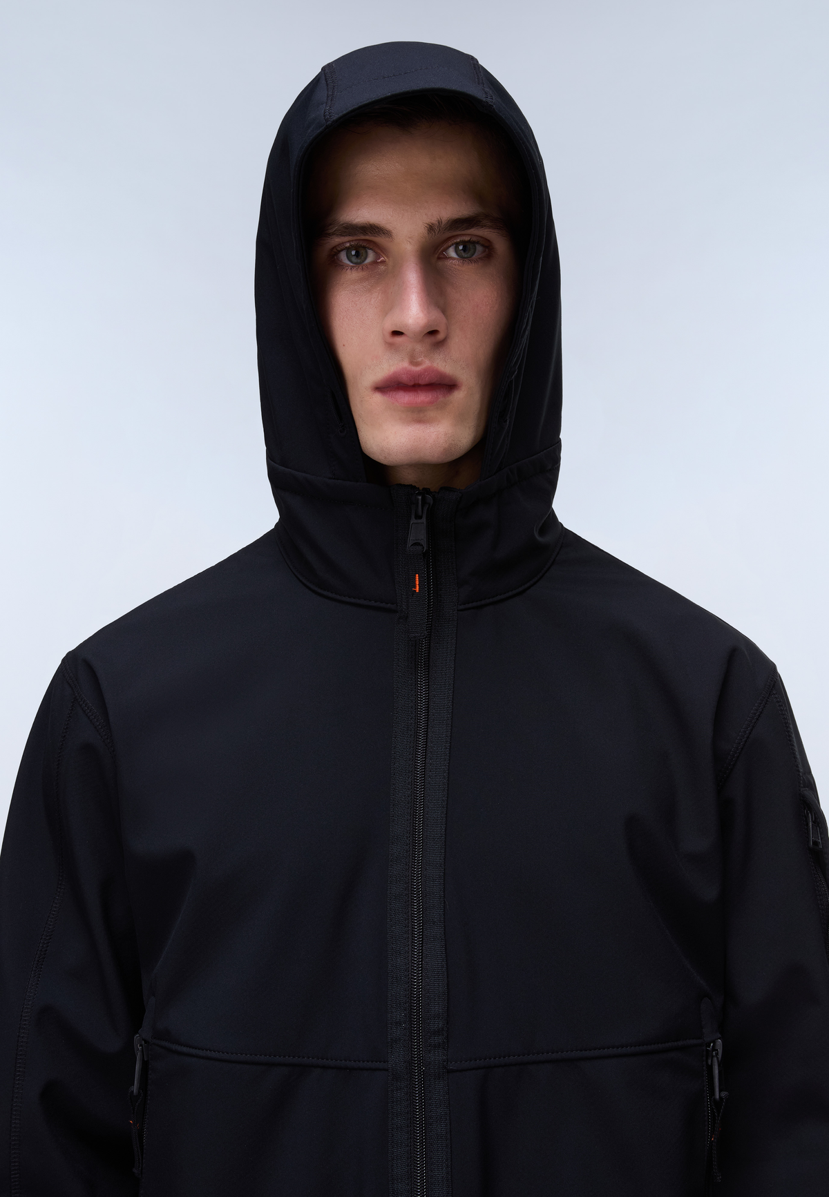 Melville Mono-material Shell Jacket Black - 2
