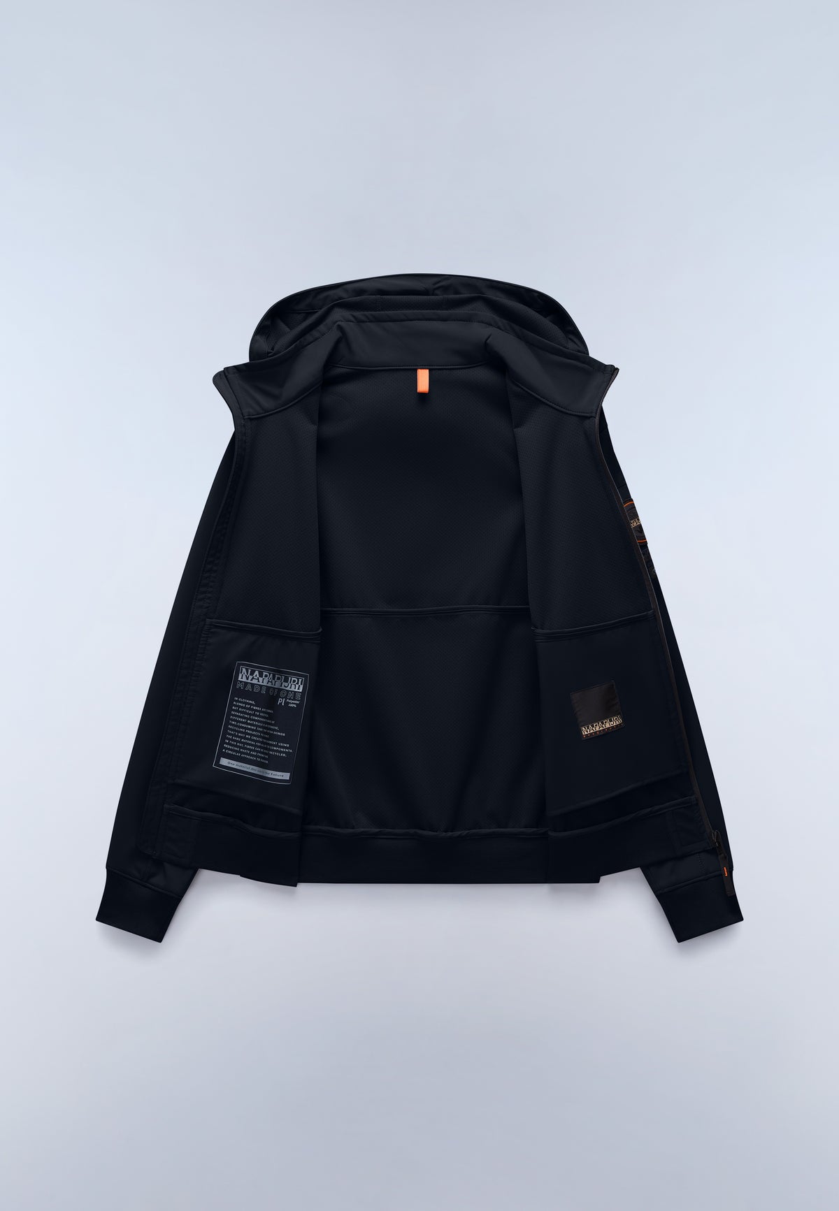 Melville Mono-material Shell Jacket Black - 10