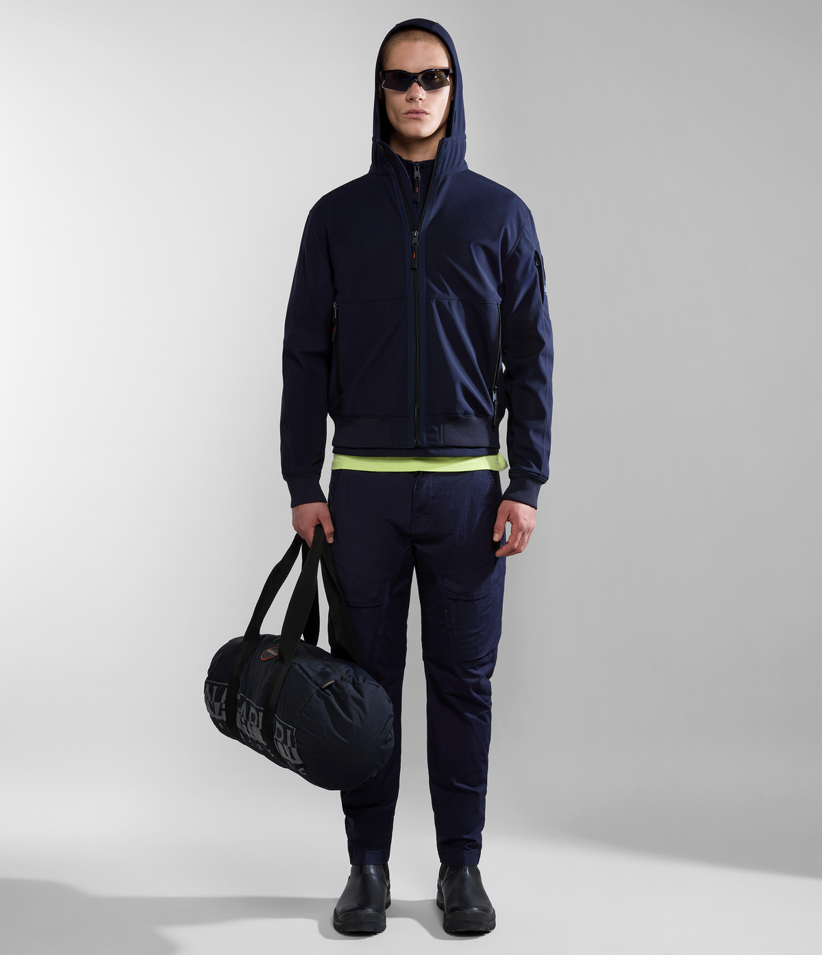 Chaqueta Shell Mono-material Melville Dark Blue - 2