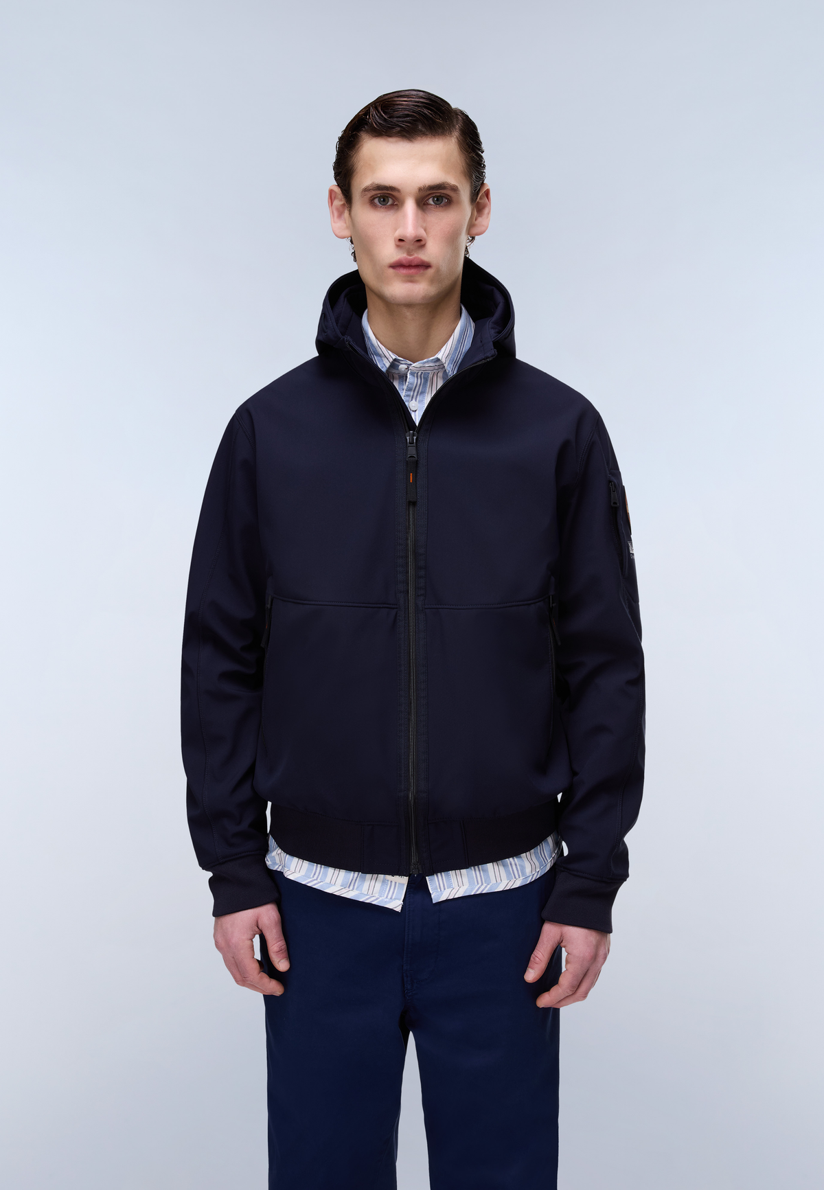 Chaqueta Shell Mono-material Melville Dark Blue - 4