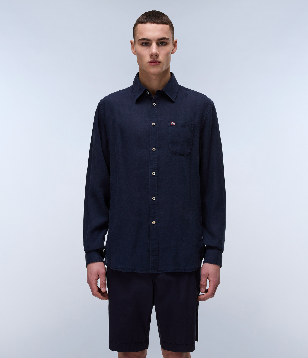 Langarmhemd Linen  - 2