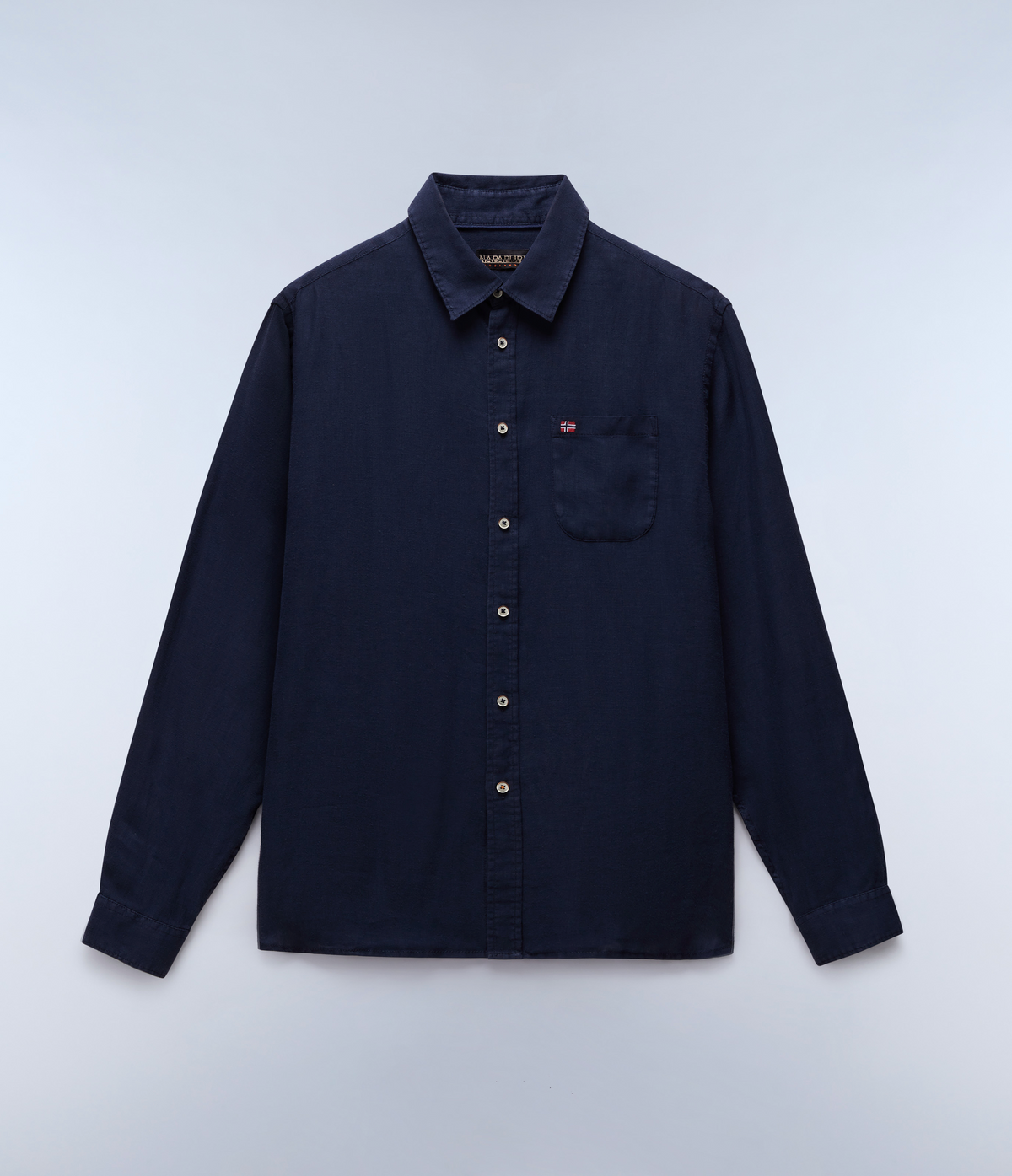 Langarmhemd Linen  - 1