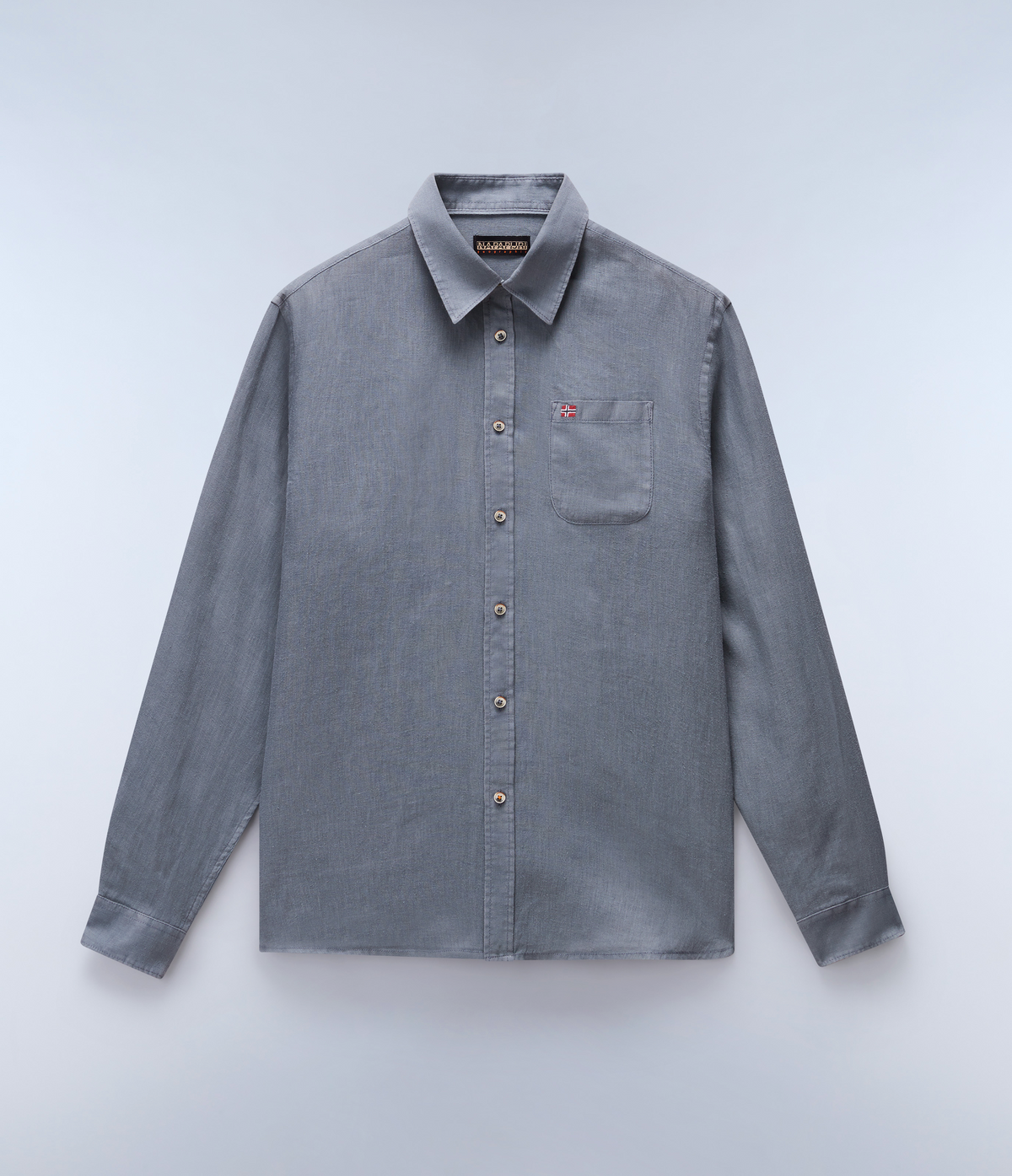 Camicia a Maniche Lunghe Linen  - 1