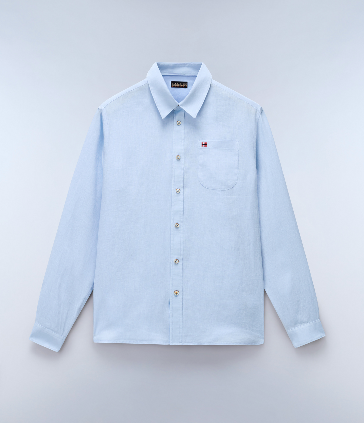Langarmhemd Linen  - 1