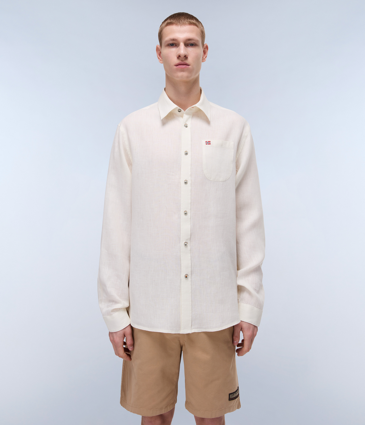 Langarmhemd Linen  - 2