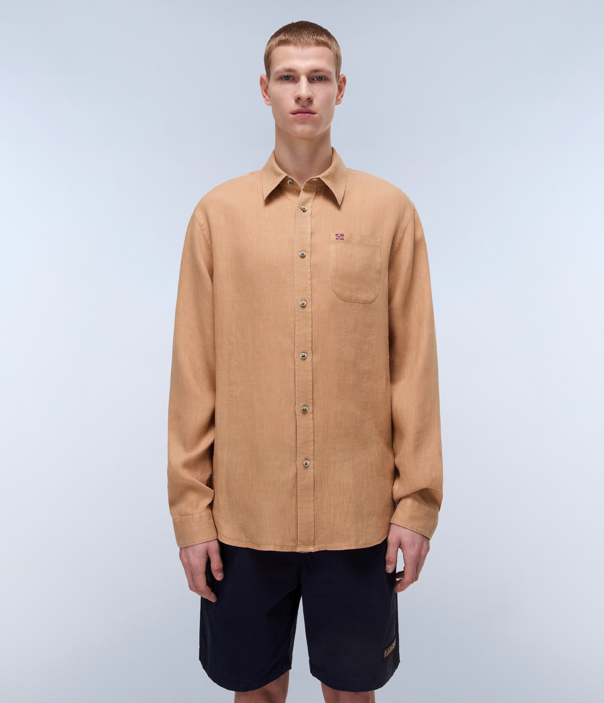 Langarmhemd Linen  - 2