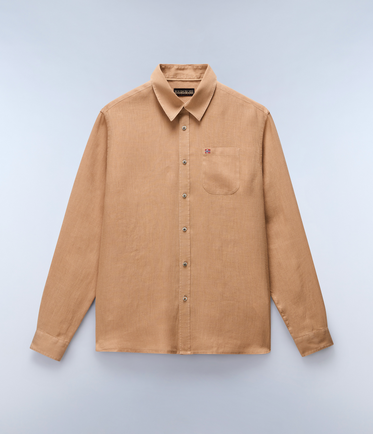 Langarmhemd Linen  - 1