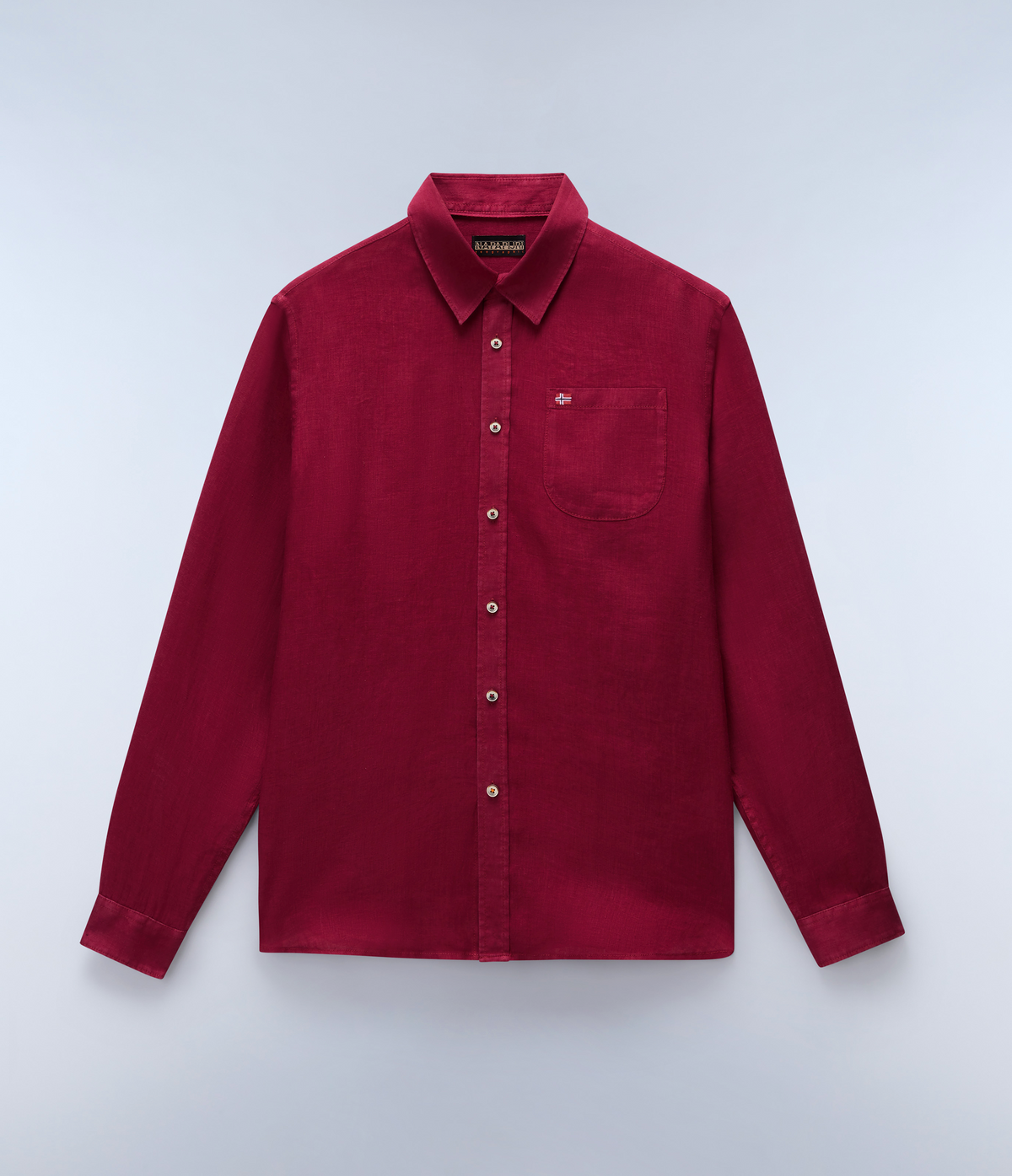Langarmhemd Linen  - 1