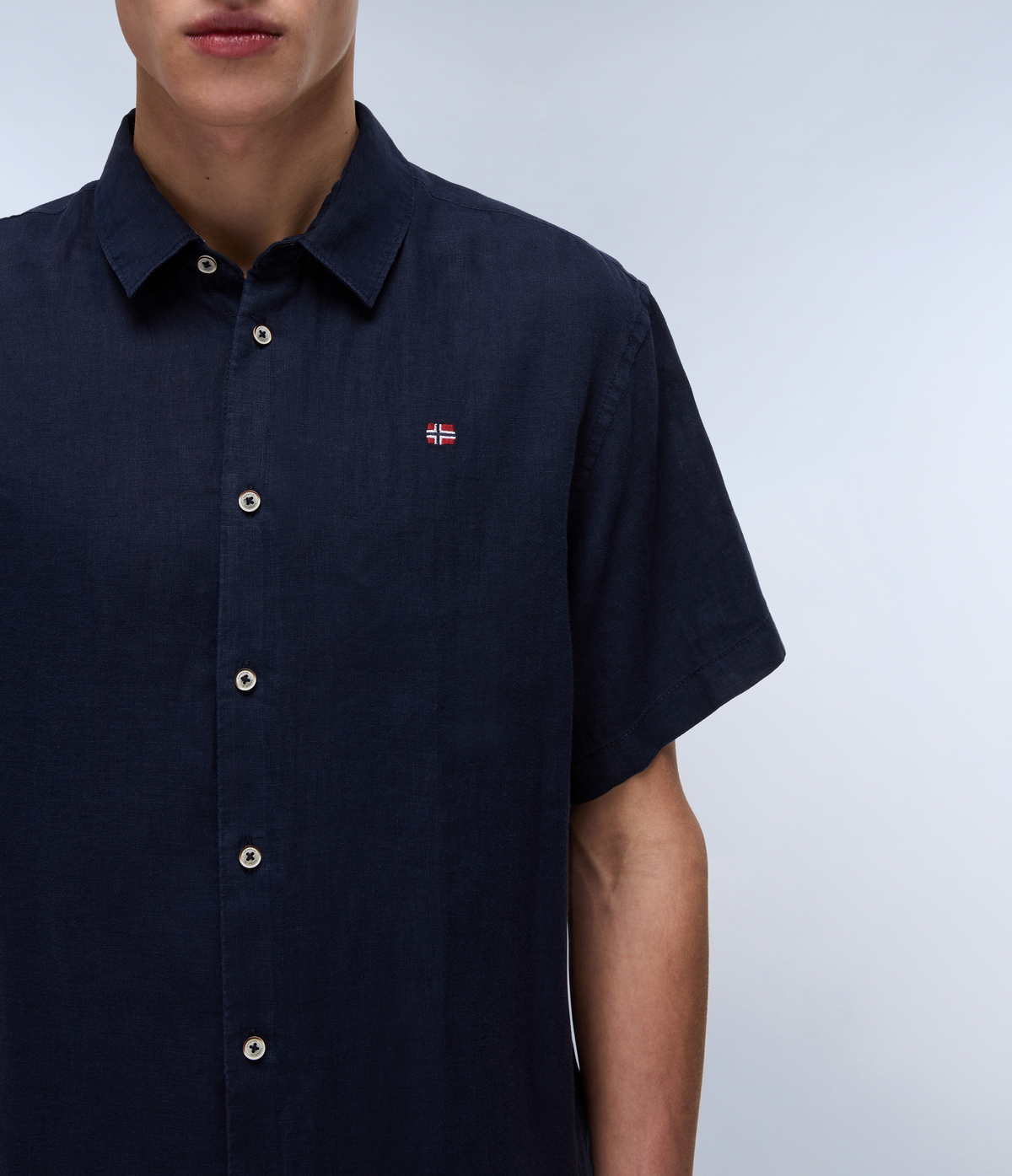 Kurzarmhemd Linen  - 5