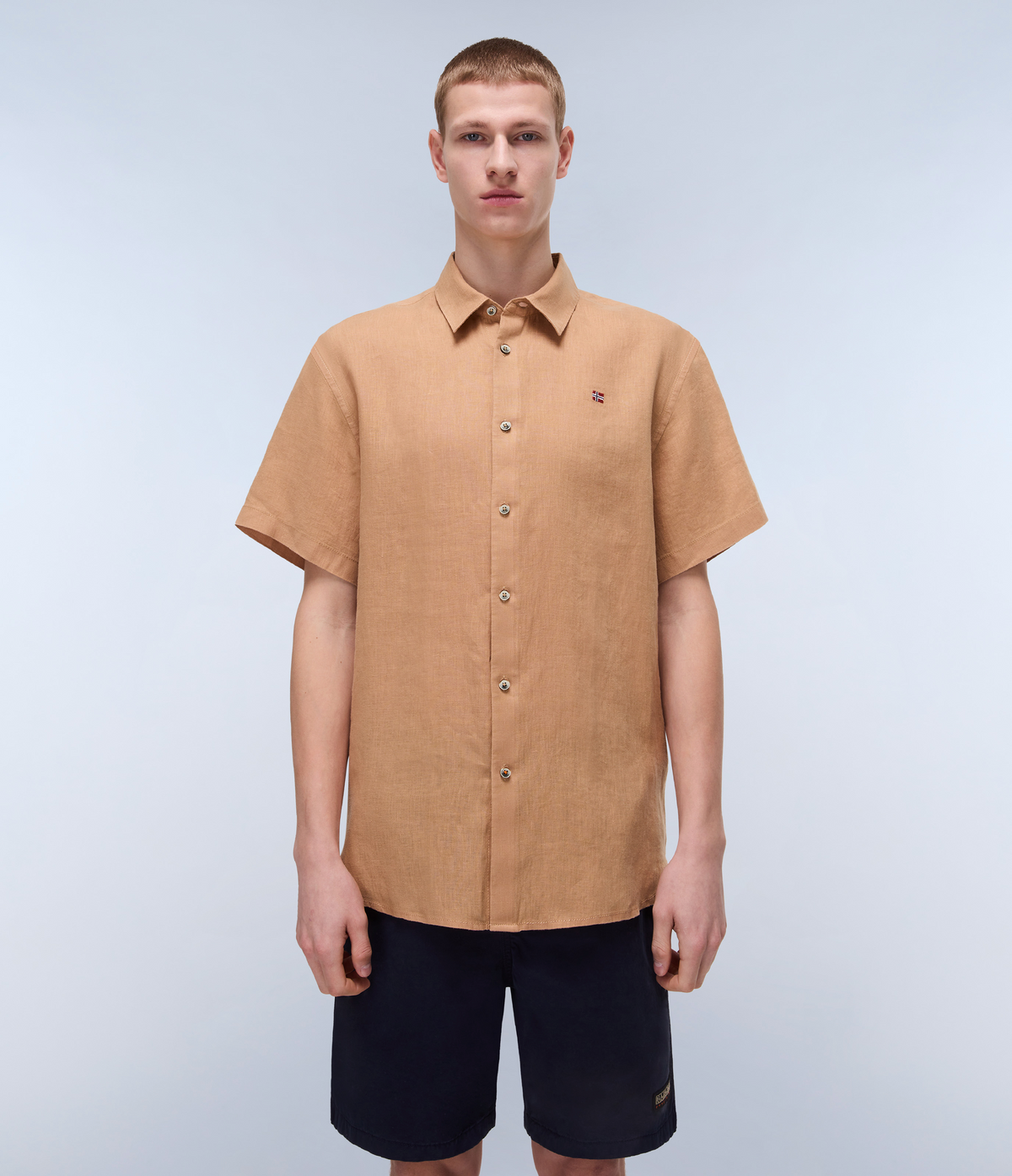 Kurzarmhemd Linen  - 2