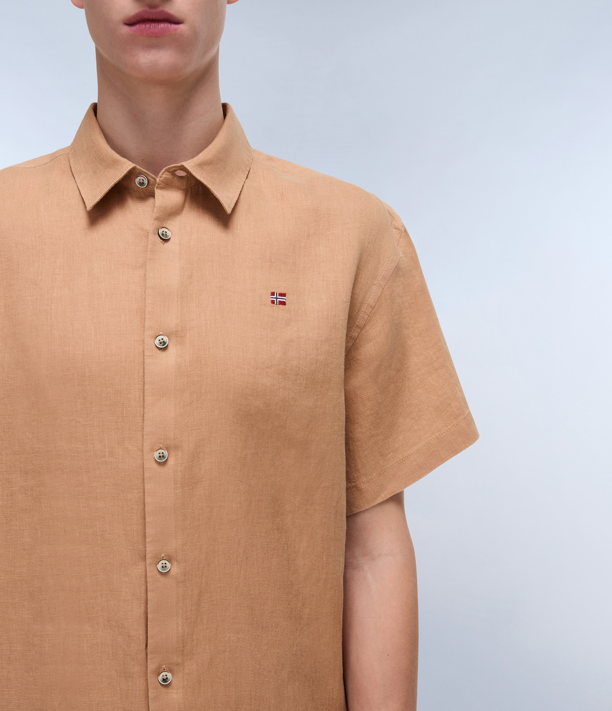 Kurzarmhemd Linen  - 5