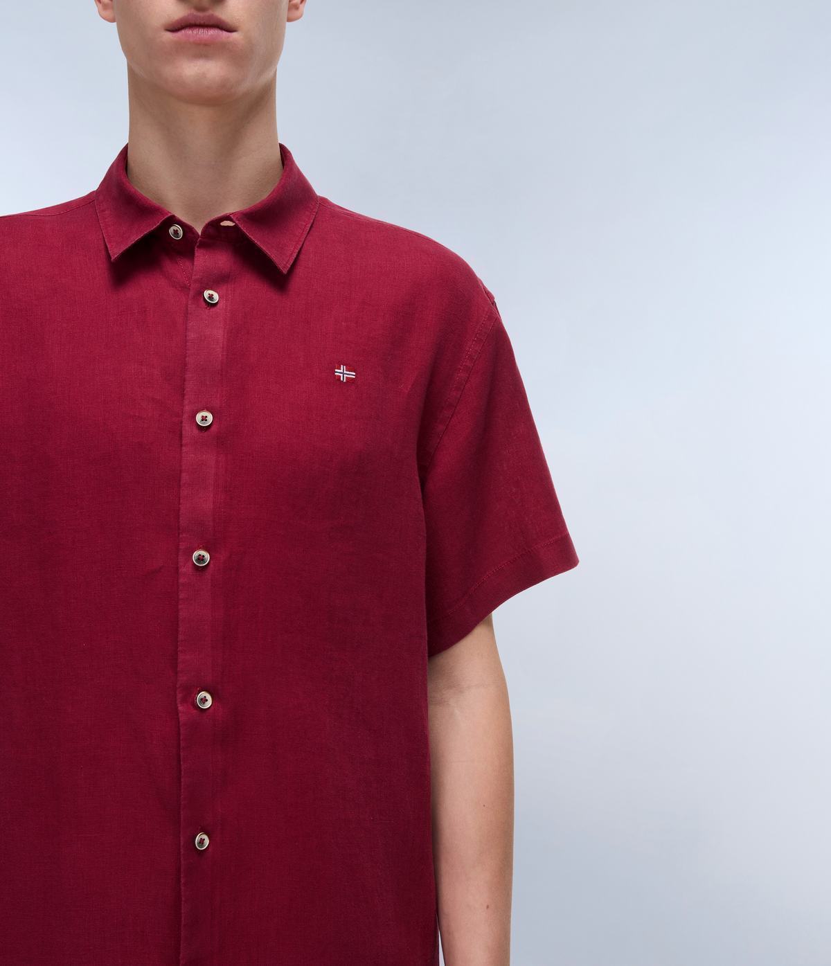 Kurzarmhemd Linen  - 5