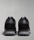 Faux Leather Cosmos Trainers Black - 3