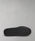 Faux Leather Cosmos Trainers Black - 4