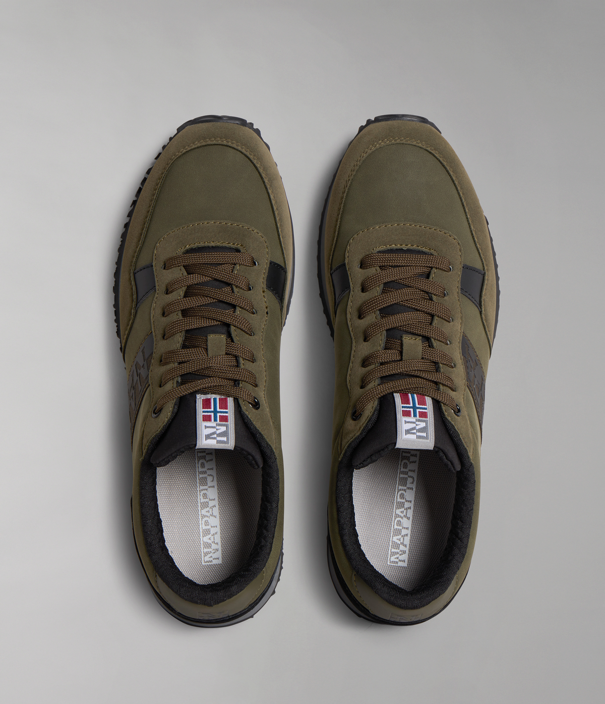 Faux Leather Cosmos Trainers Multicolour 7M7 - 6