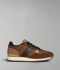 Faux Leather Cosmos Trainers Raindrum Brown - 2