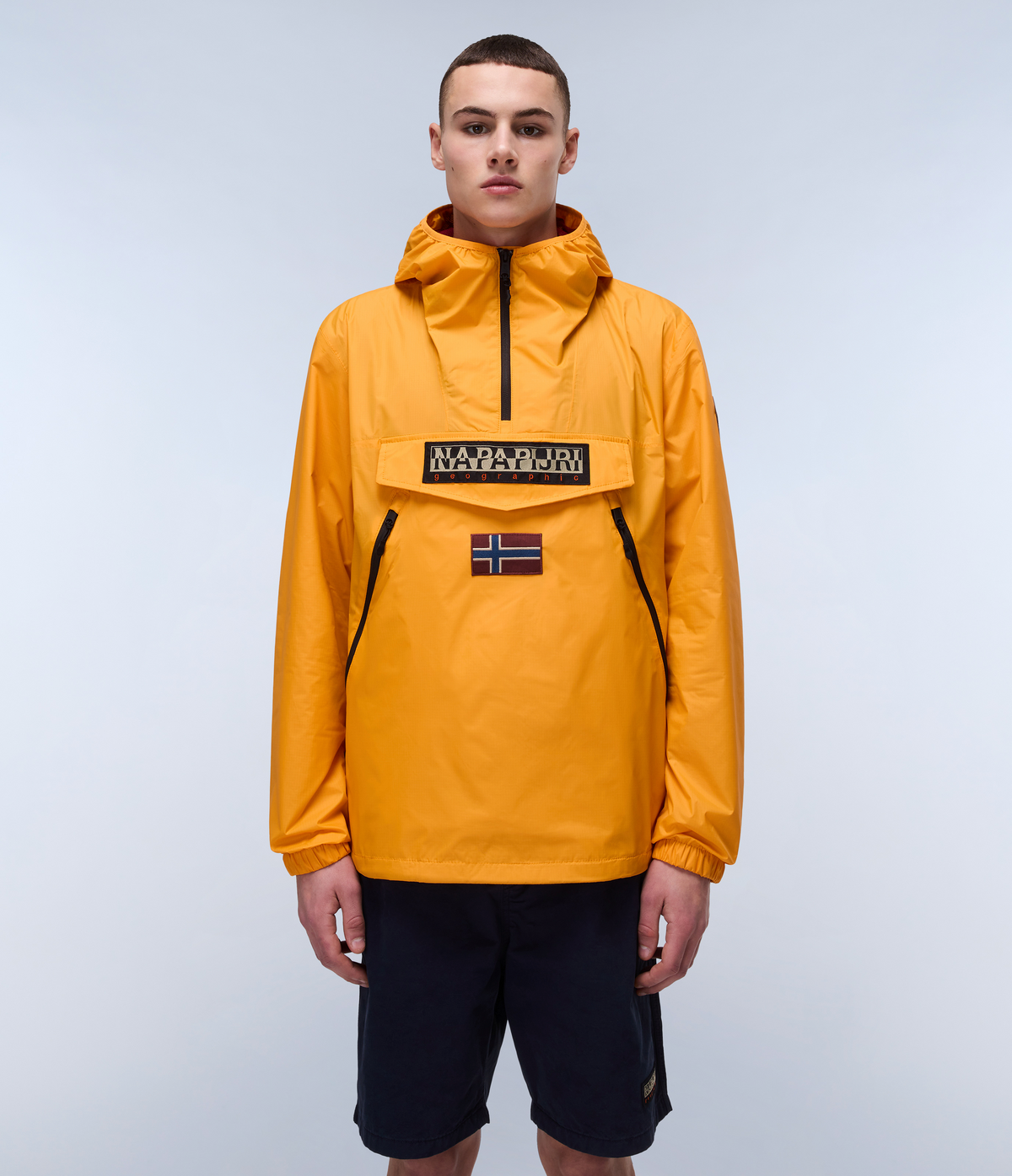 Rainforest Ripstop Anorak Jacket Orange - 3