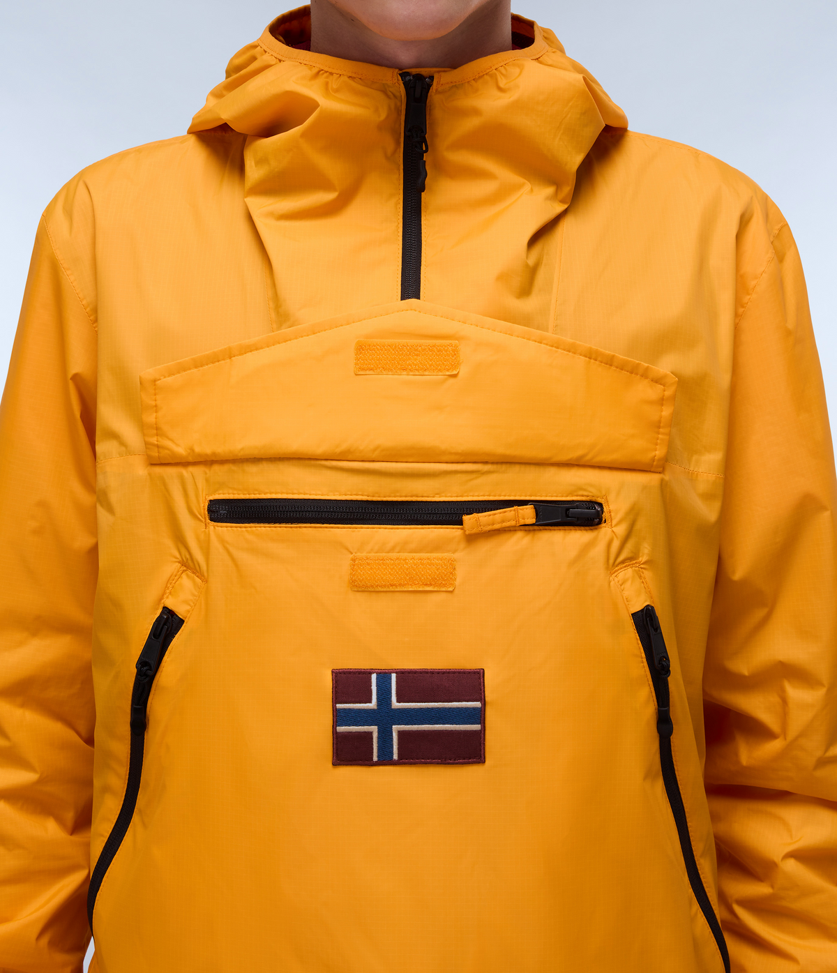 Rainforest Ripstop Anorak Jacket Orange - 7
