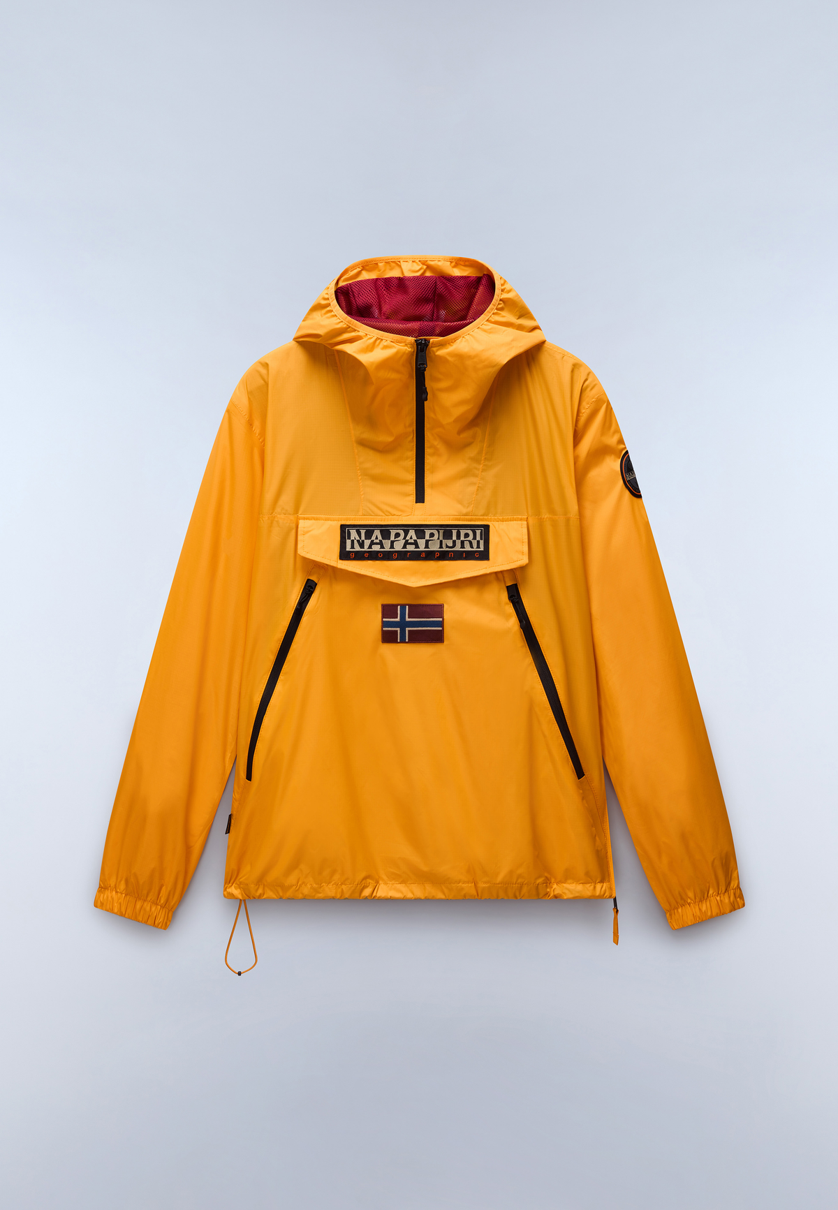 Rainforest Ripstop Anorak Jacket Orange - 1
