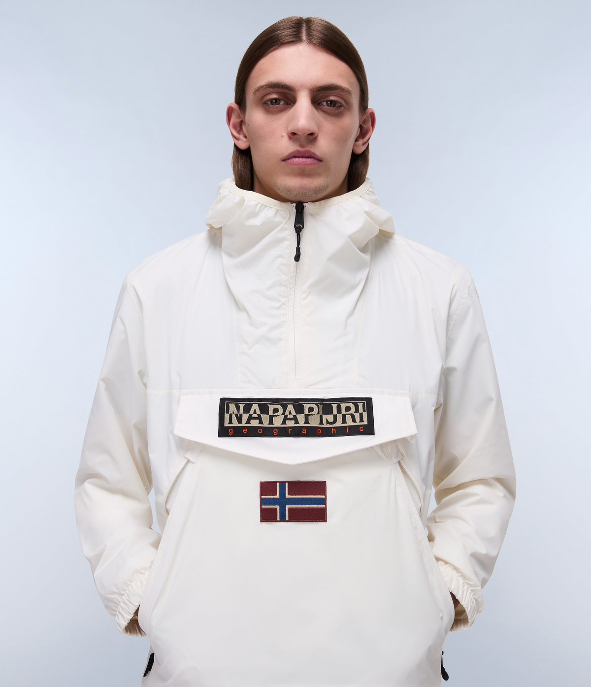 Rainforest Ripstop Anorak Jacket White Whisper - 2
