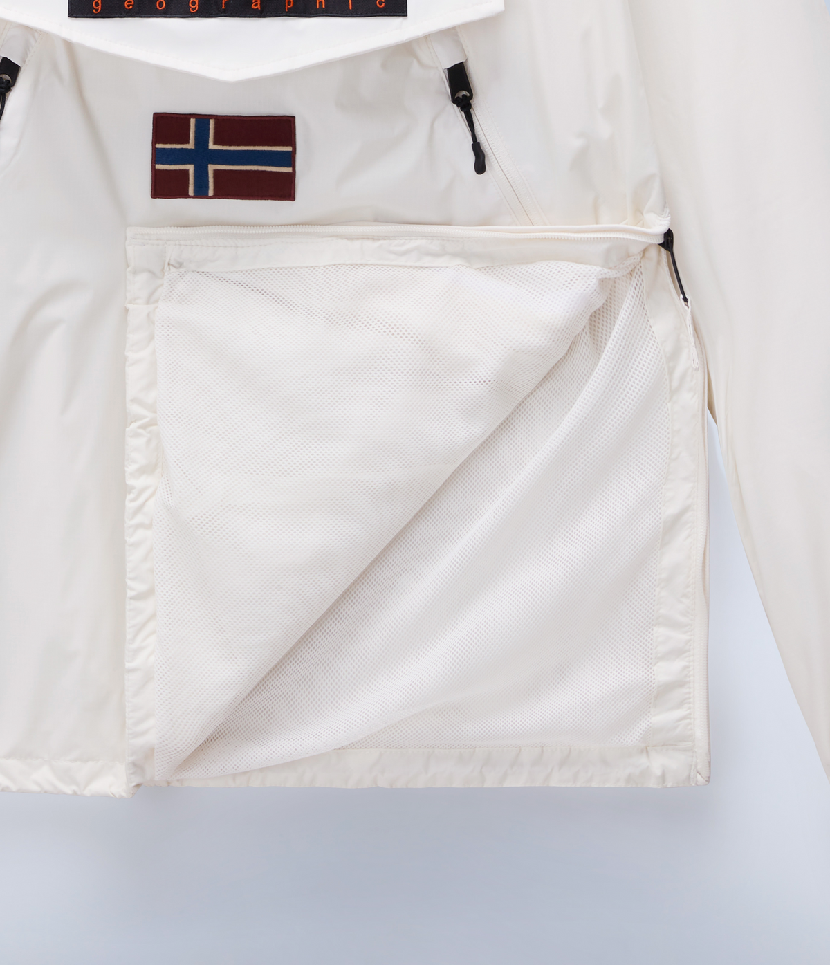 Rainforest Ripstop Anorak Jacket White Whisper - 9