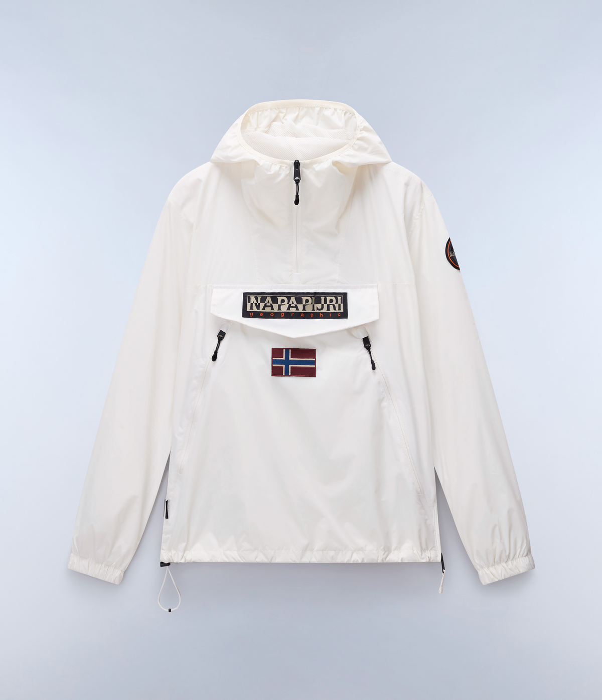 Rainforest Ripstop Anorak Jacket White Whisper - 1