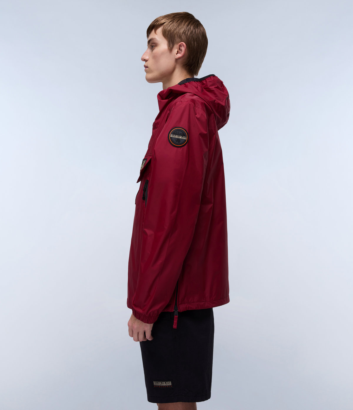Rainforest Ripstop Anorak Jacket Bordeaux - 4