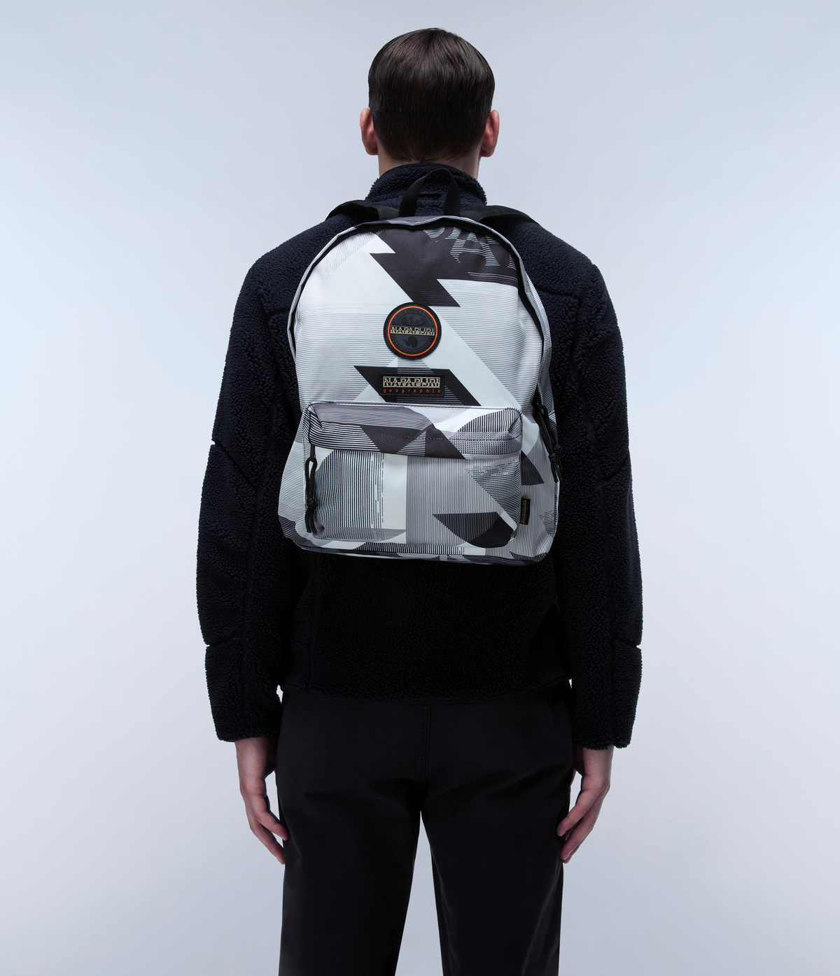 Voyage All-Over Print Backpack - 19.5 Lt Geometric Black - 2