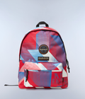 Voyage All-Over Print Backpack - 19.5 Lt Geometric Red - 1