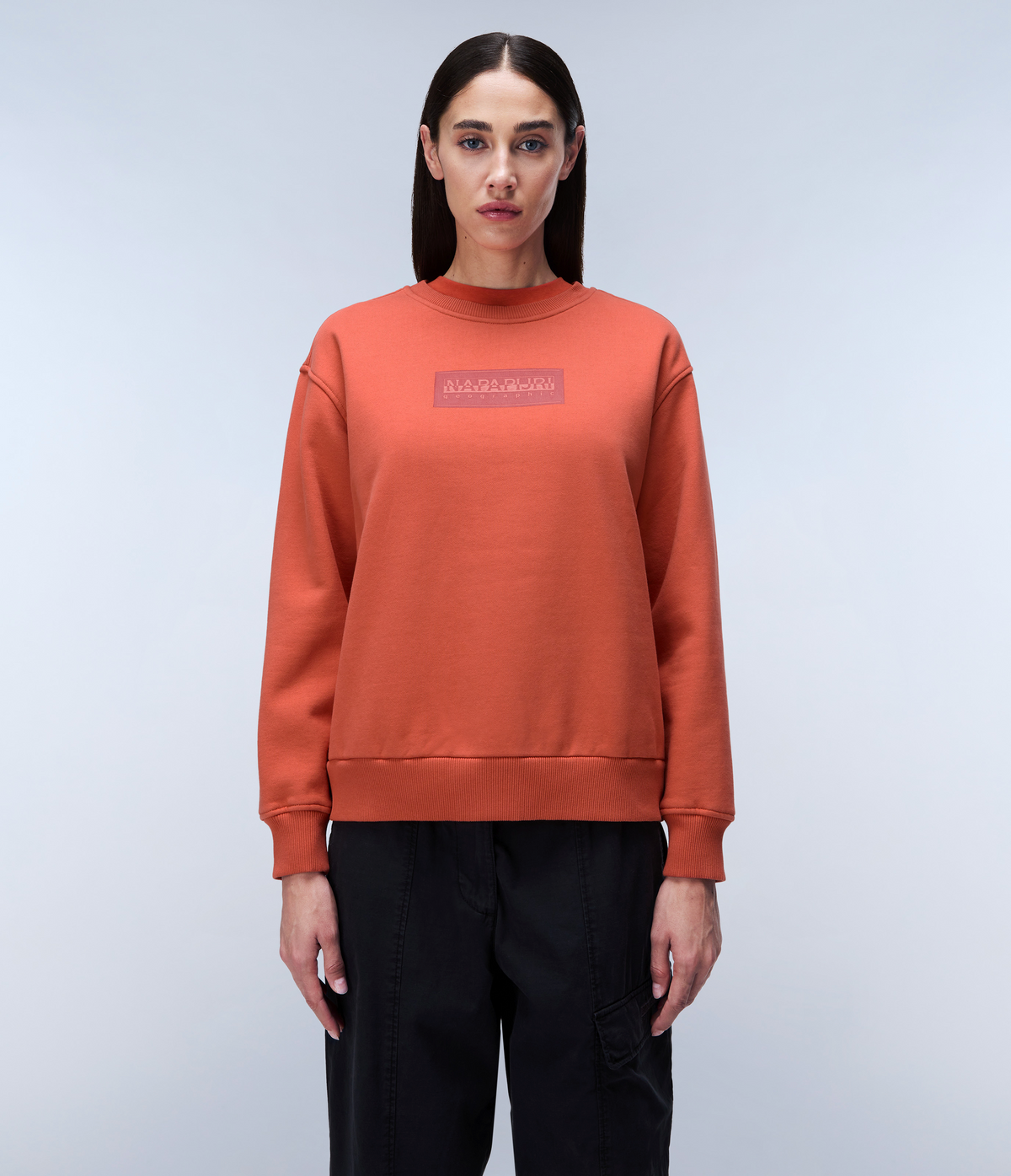Sudadera Box Logo Rojo - 4