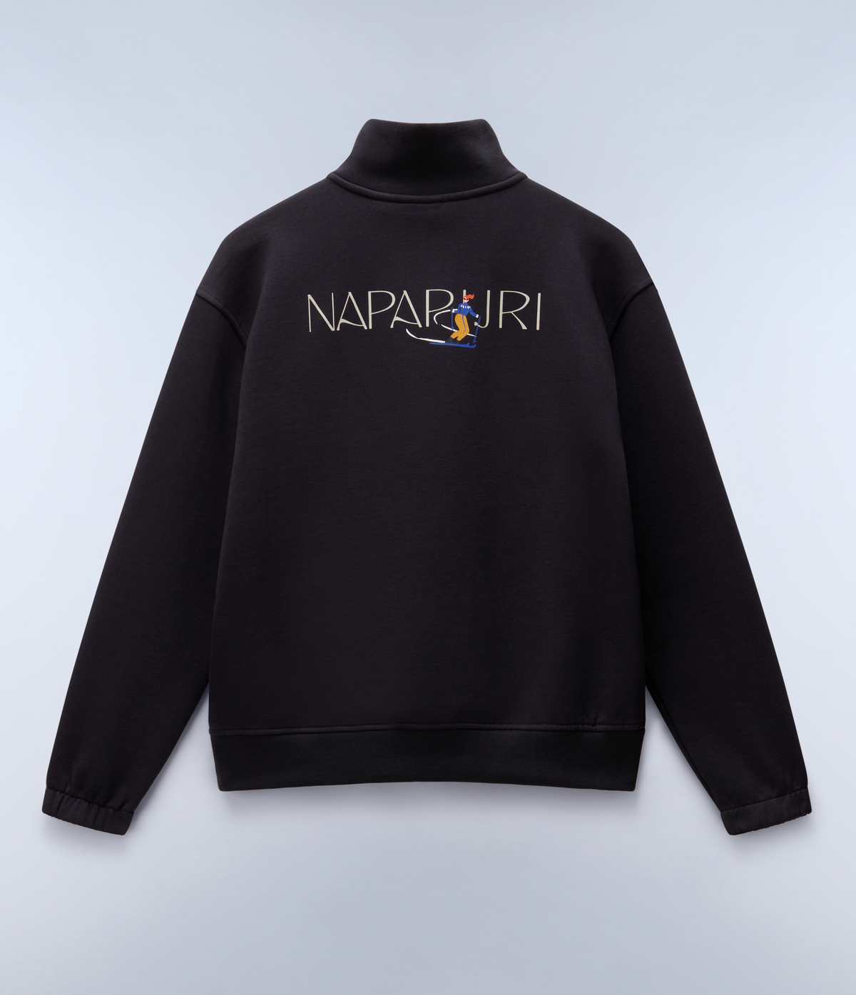 Bise Half-Zip Sweatshirt Black - 4