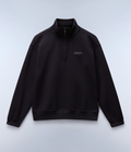 Bise Half-Zip Sweatshirt Black - 1