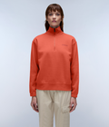 Felpa a Mezza Zip Bise  - 2