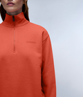 Felpa a Mezza Zip Bise  - 5